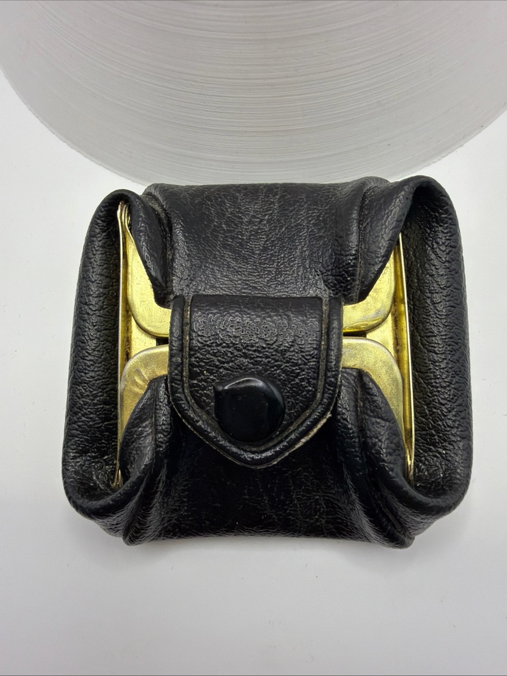 Vintage 1920's?Antique HINGED HOBO  Change Purse Snap Pouch Wallet
